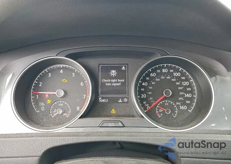 2017 Volkswagen Golf Alltrack S из США, поврежденный, VIN 3VWH17AU9HM526045